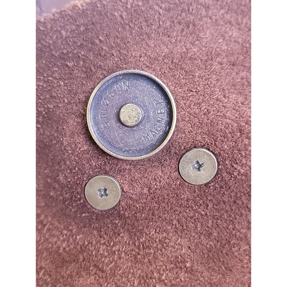 Jesslyn Blake Messenger Bag Shoulder Purse Canvas Leather Metallic Boho Preppy - Picture 2 of 2